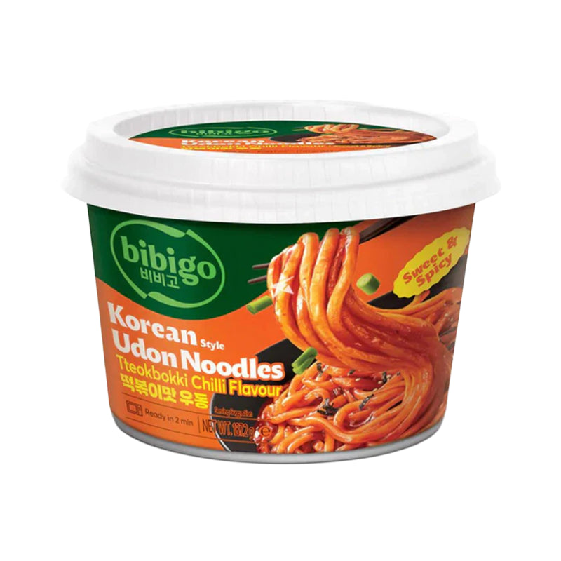 BIBIGO Udon Nudeln Koreanisches – Topokki Chili 187,2 g