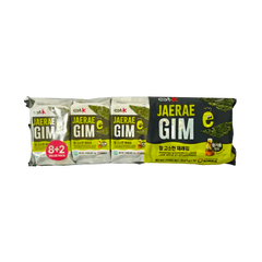 EAT.K Jaerae Gim geröstete Algen 10 × 4 g