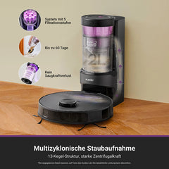EUREKA E20 Plus Saugroboter mit Selbstentleerungsstation - 2