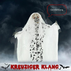 Outsunny Halloween Geisterbraut 175 cm mit Licht, Sound und Bewegungsmelder – Bild 4