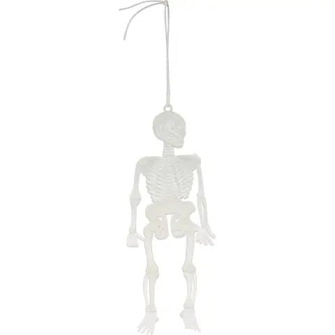 Halloween Skelett-Set, 10-teilig, leuchtet im Dunkeln