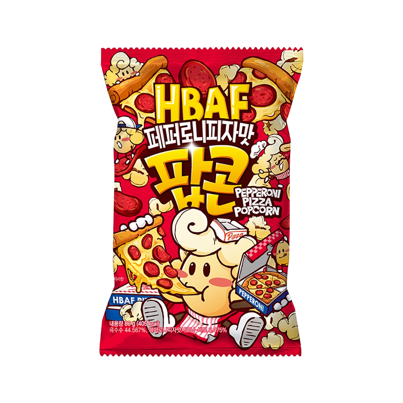 HBAF Popcorn Pizza-Geschmack 80 g