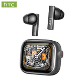 HTC NE40 Bluetooth-6.0-Ohrhörer mit LED-Display, Grau - 1