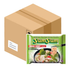 MHD: 15.02.2025 – YUM YUM Green Curry Instantnudeln 30 × 70 g