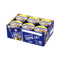 OTTOGI Jin Ramen Cup Mild 6 × 65 g