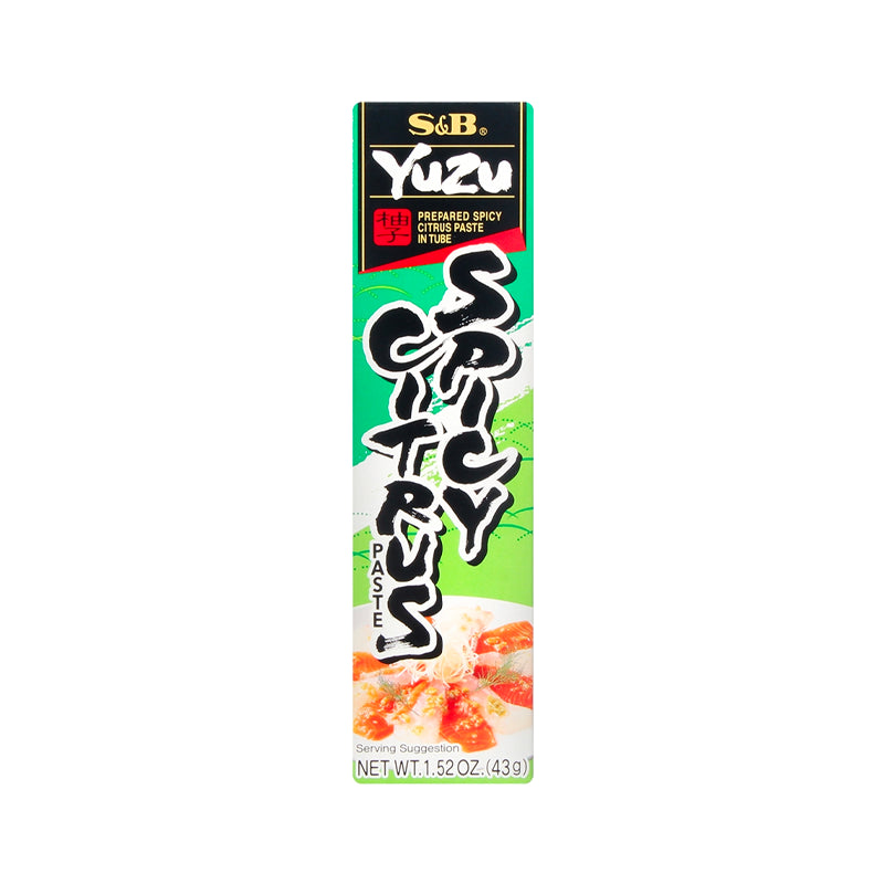S&B Scharfe Yuzu Zitruspaste in Tube 43 g