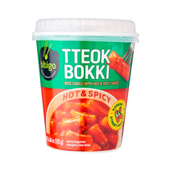 BIBIGO Hot & Spicy Tteokbokki Cup 125 g