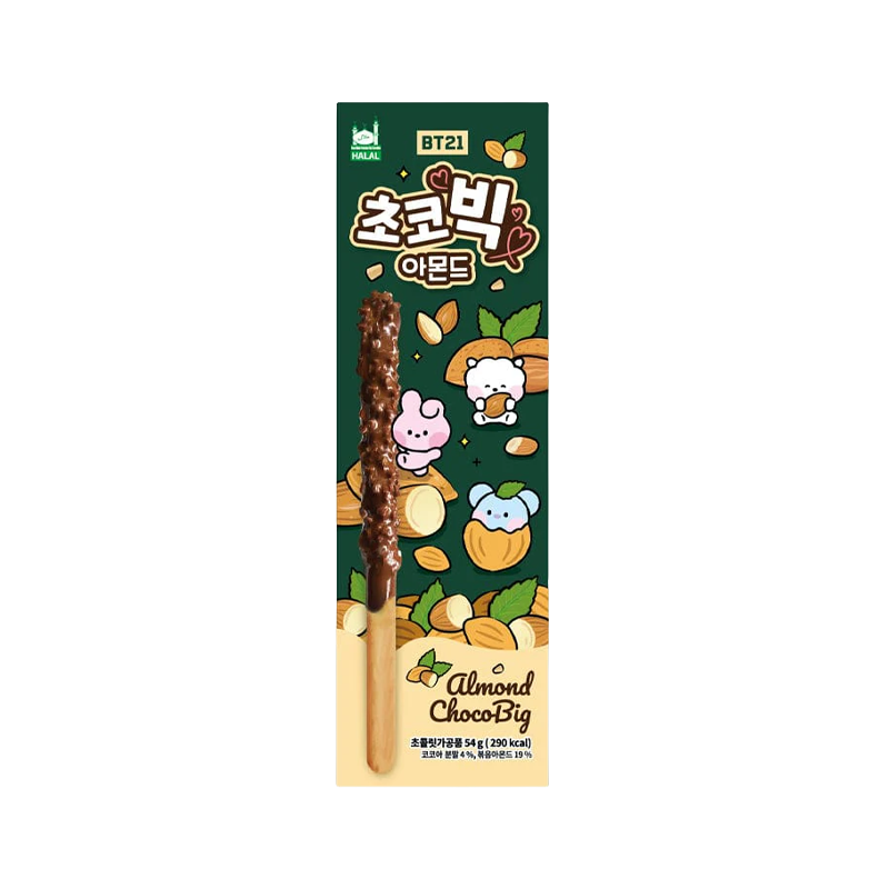 BT21 Choco Big Mandel 54 g