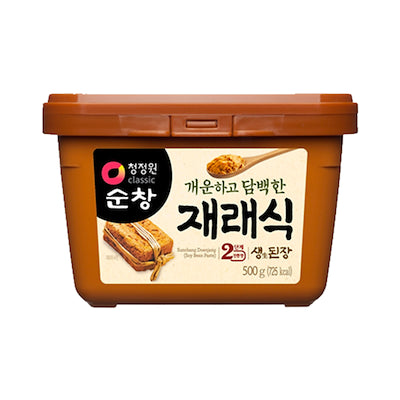 CJO SUNCHANG Jaeraeshik Saengdoenjang 500 g