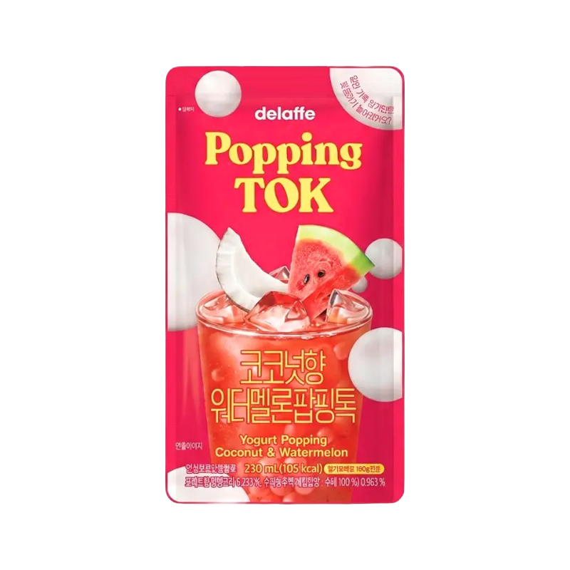 CU DELAFFE Popping Tok Kokos-Wassermelone 230 ml