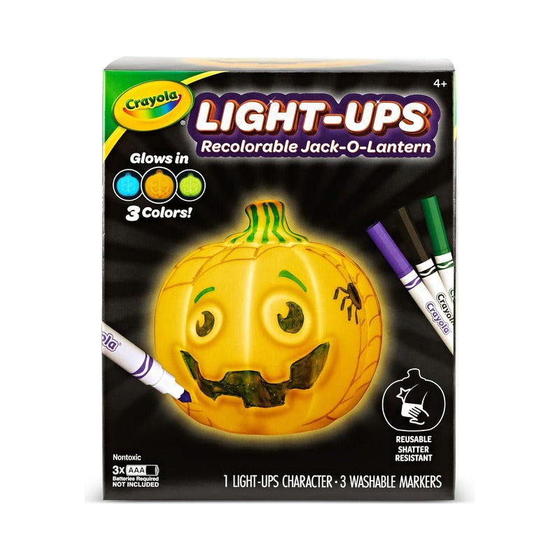DIY Halloween LED Kürbis für Kinder – Bemalen, Leuchten & Dekorieren – Bild 1