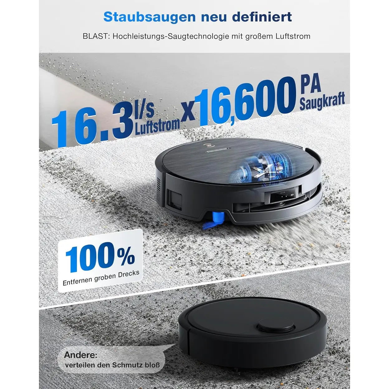 ECOVACS DEEBOT X9 Pro Omni Saug- und Wischroboter - 5
