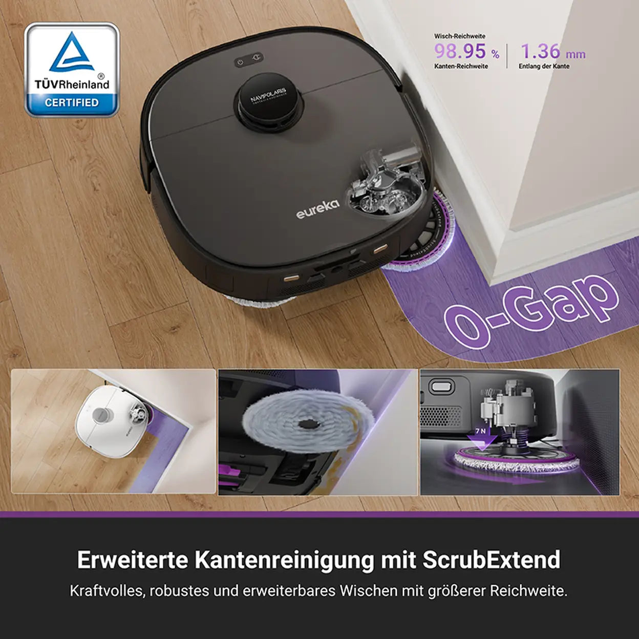 EUREKA J15 Pro Ultra Saug- und Wischroboter - 3