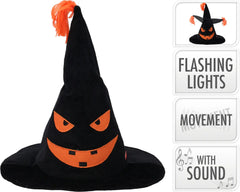Halloween Figur mit Plüschhut