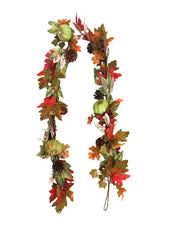Halloween Kürbis-Girlande, 6 ft