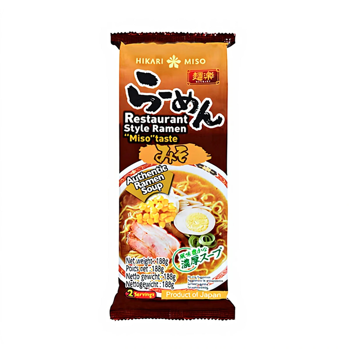 Hikari Miso Restaurant Style Ramen Miso 188 g