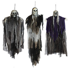 JOYIN 3er-Pack hängende Halloween Skelett-Geister