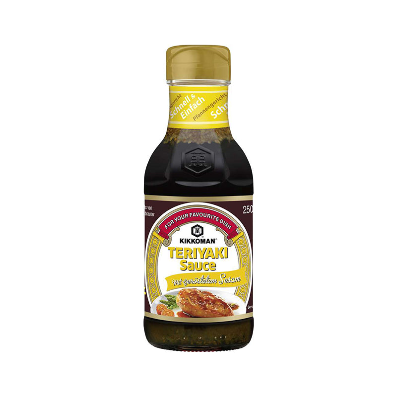 KIKKOMAN Teriyaki Sauce mit geröstetem Sesam 250 ml