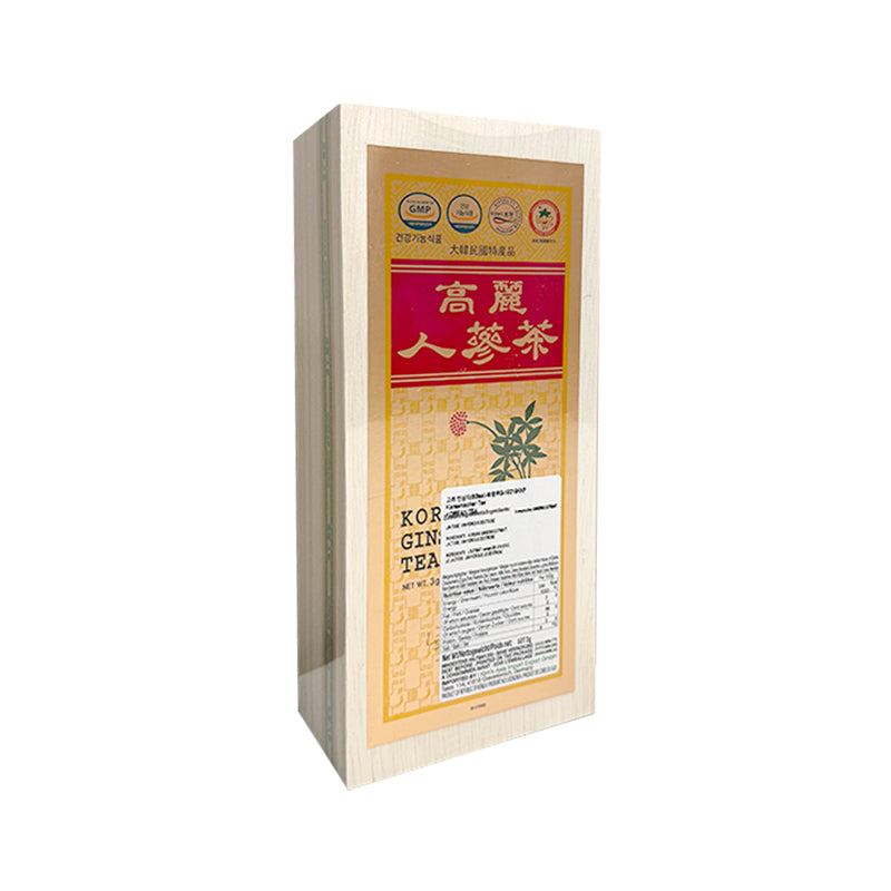 Koreanischer Ginseng-Tee 50 Beutel in Holzkiste 50 x 3 g