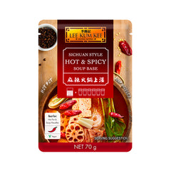 LEE KUM KEE Sichuan Hot & Spicy Suppenbasis 70 g