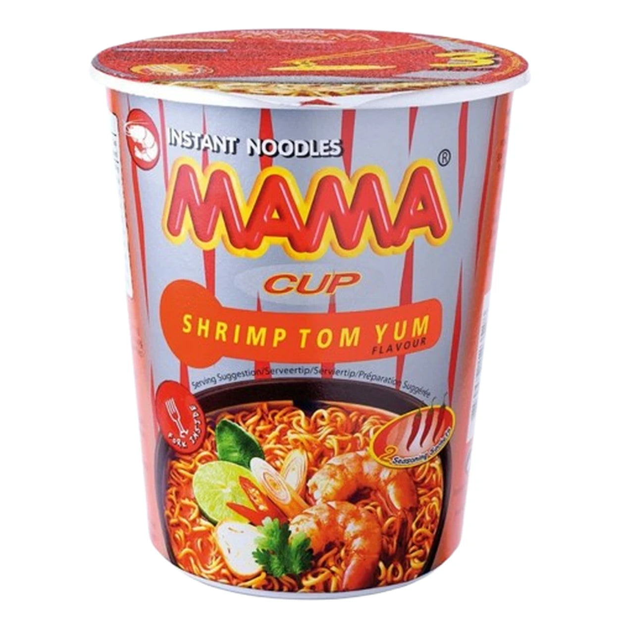 MAMA Tom Yum Garnelen Instantnudeln Cup 70 g