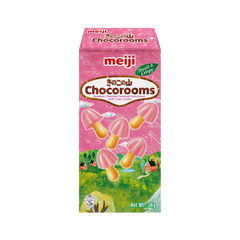 MEIJI Chocorooms Erdbeere 36 g