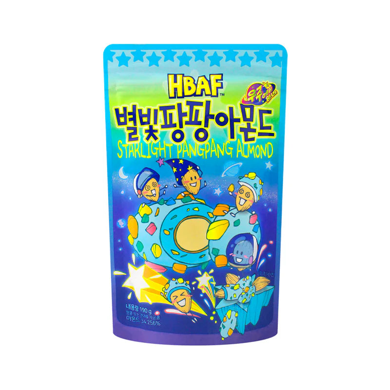 MHD: 06.06.2025 - HBAF Starlight PangPang Mandeln Mandeln mit Sodageschmack 190 g