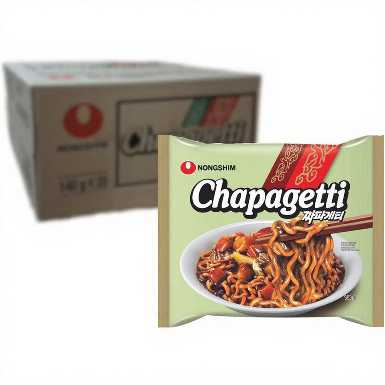 NONGSHIM Chapagetti Jjajang-Nudeln 20 × 140 g