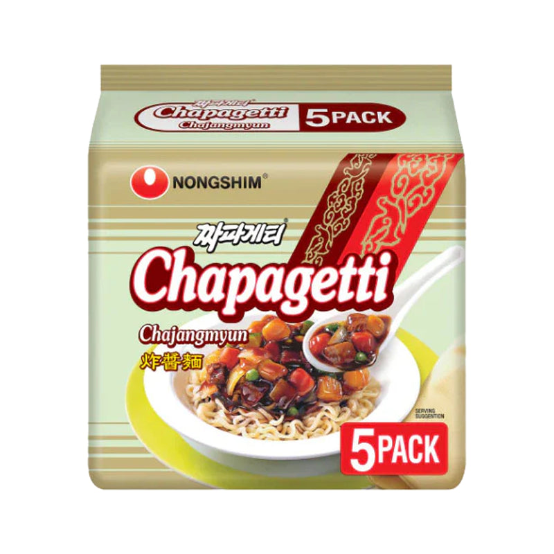 NONGSHIM Olive Chapagetti 5 × 140 g