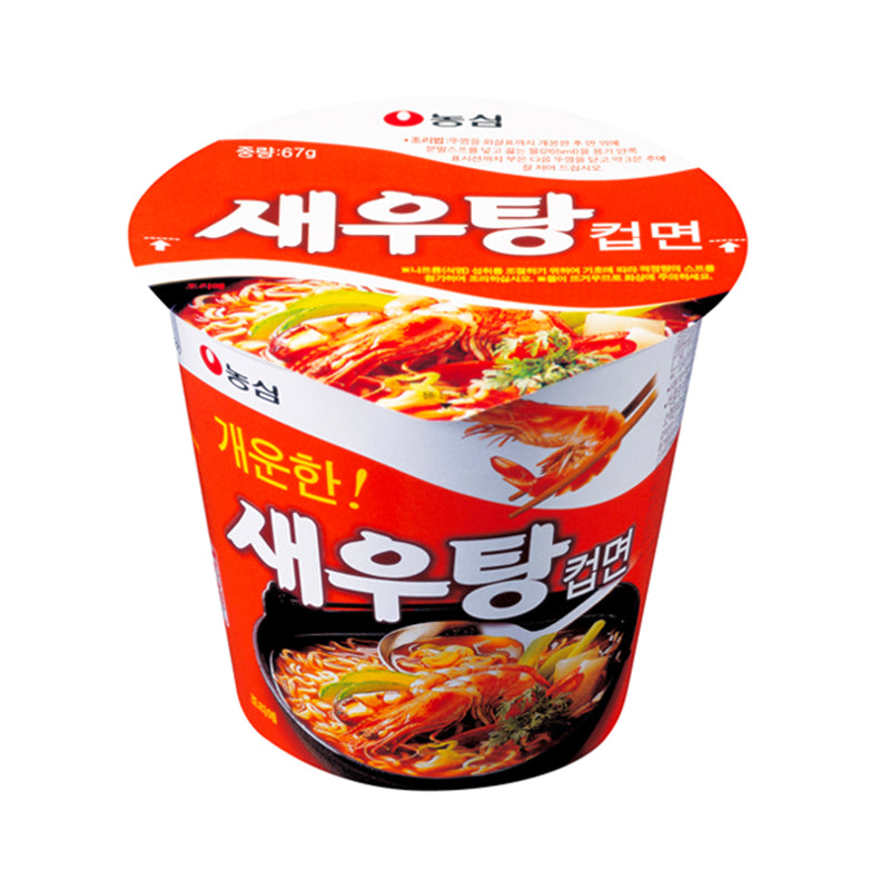 NONGSHIM Saewootang Garnelen-Nudelsuppe im Becher 67 g