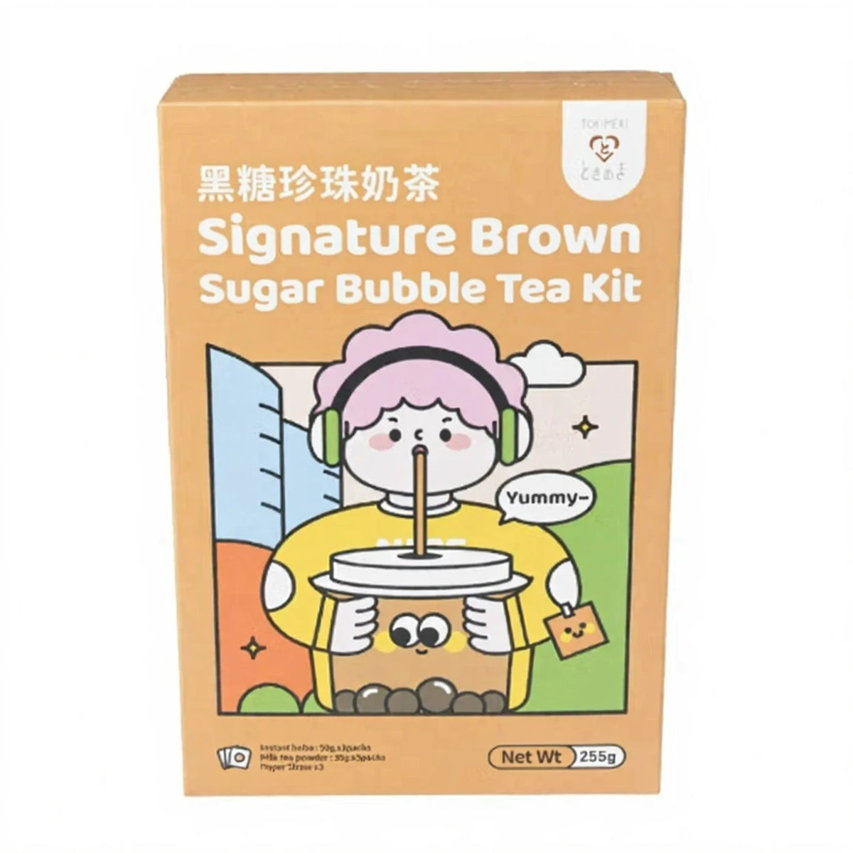 TOKIMEKI Bubble Tea Kit Brauner Zucker 255 g